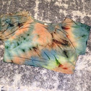 CristinaLove TieDye Cropped Tee